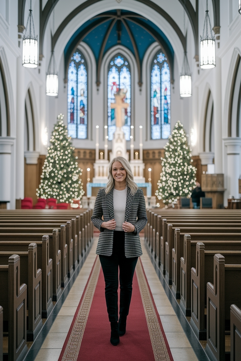 Christmas Outfit for Church: Style Tips and Ideas outfit idea