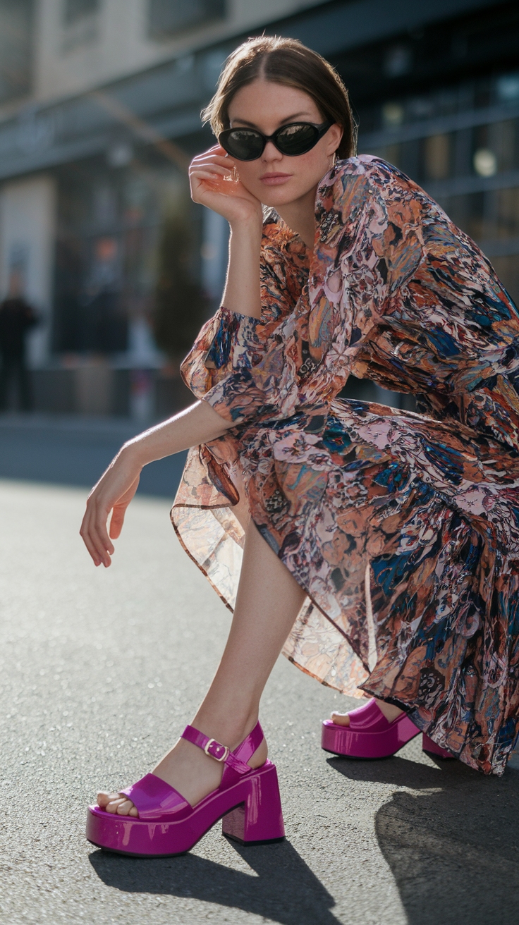 Chunky Platform Sandals: Comfort Meets Fashion outfit idea