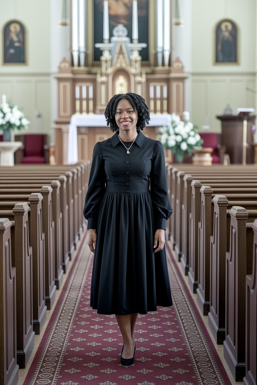 Church Outfit Black Women Dresses Modest for Every Occasion outfit idea