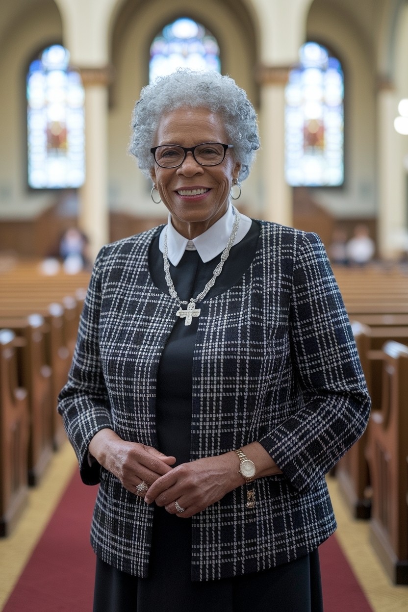 Church Outfit Black Women Grandma: Timeless and Chic Looks outfit idea