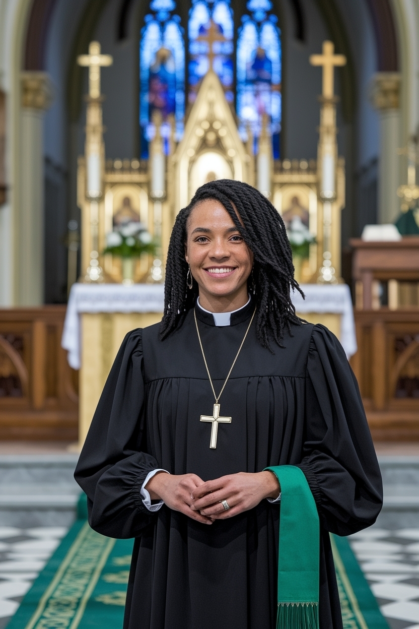 Church Outfit Black Women Green: Vibrant Color Combinations outfit idea