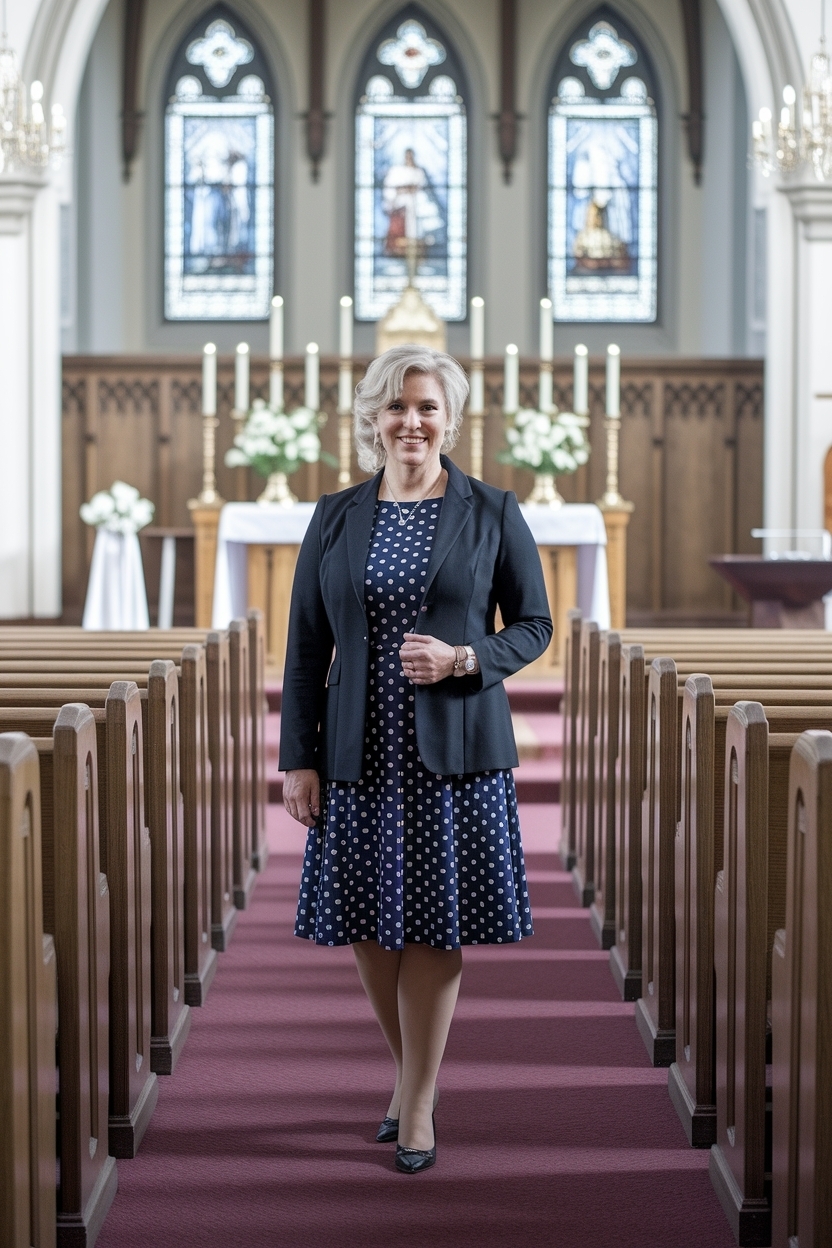 Church Outfit for Petite Women: Flattering and Chic outfit idea