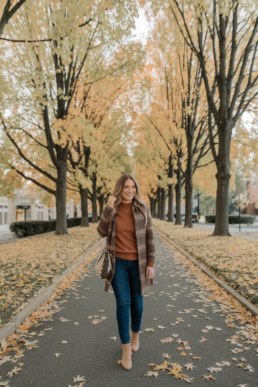 Chic Church Outfit for Women Fall Essentials outfit idea