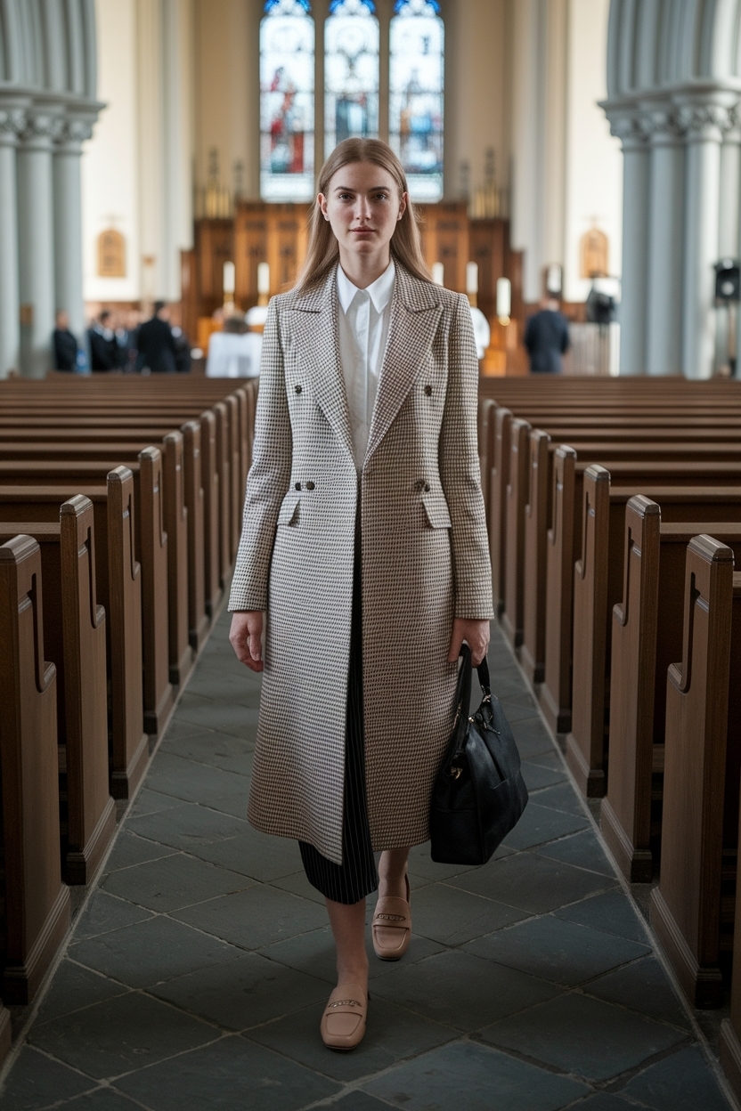 Church Outfit with Loafers Women: Stylish Combinations outfit idea