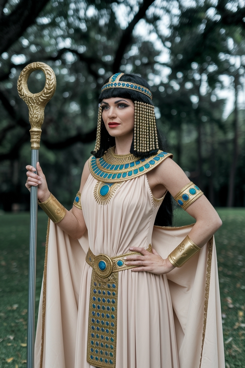 Cleopatra Halloween Costume DIY: Step-by-Step Guide outfit idea