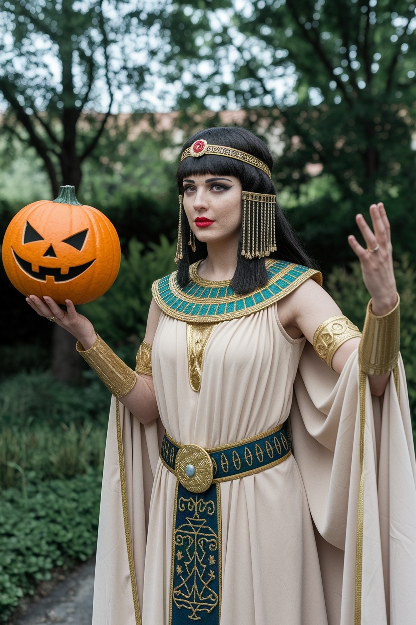 Creative Cleopatra Halloween Costume Ideas for Everyone outfit idea