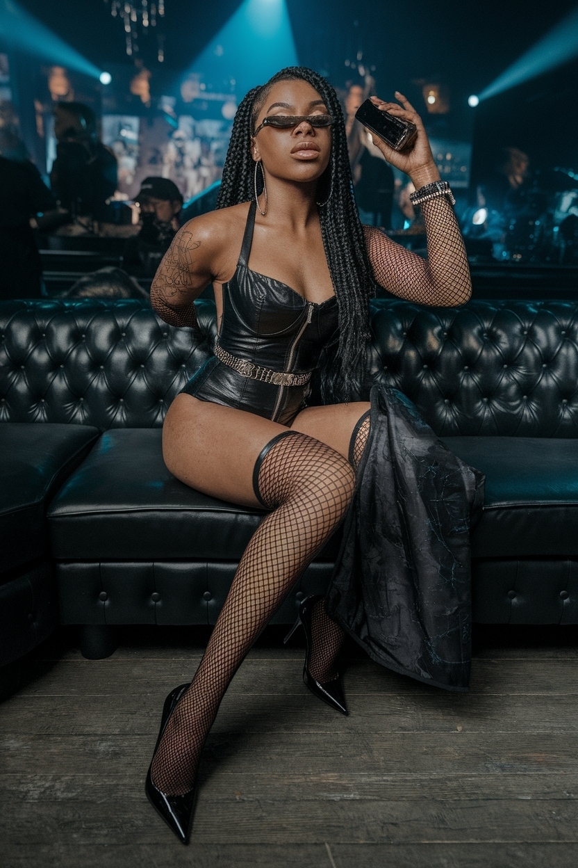 Club Outfits Black Women Baddie Heels for Elevation outfit idea