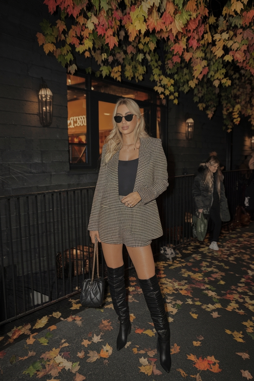 Vibrant Club Outfits Fall Night for a Fun Time outfit idea