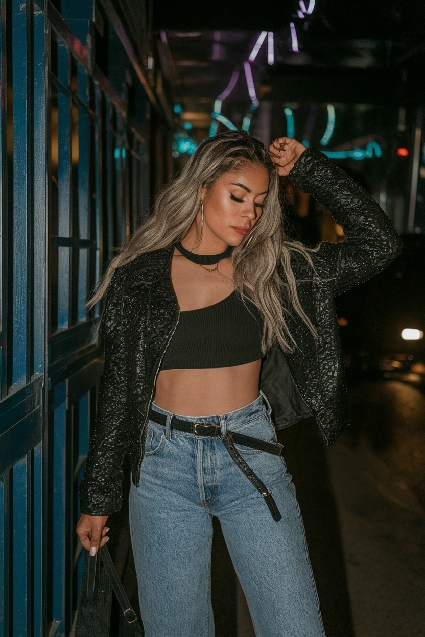 Casual Club Outfits for Women Night Baddie Jean Styles outfit idea