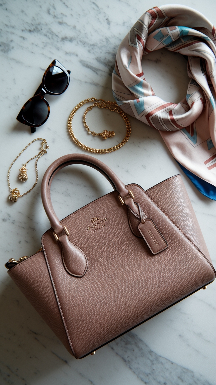 Accessorizing with Coach Bag Accessories for a Chic Look outfit idea