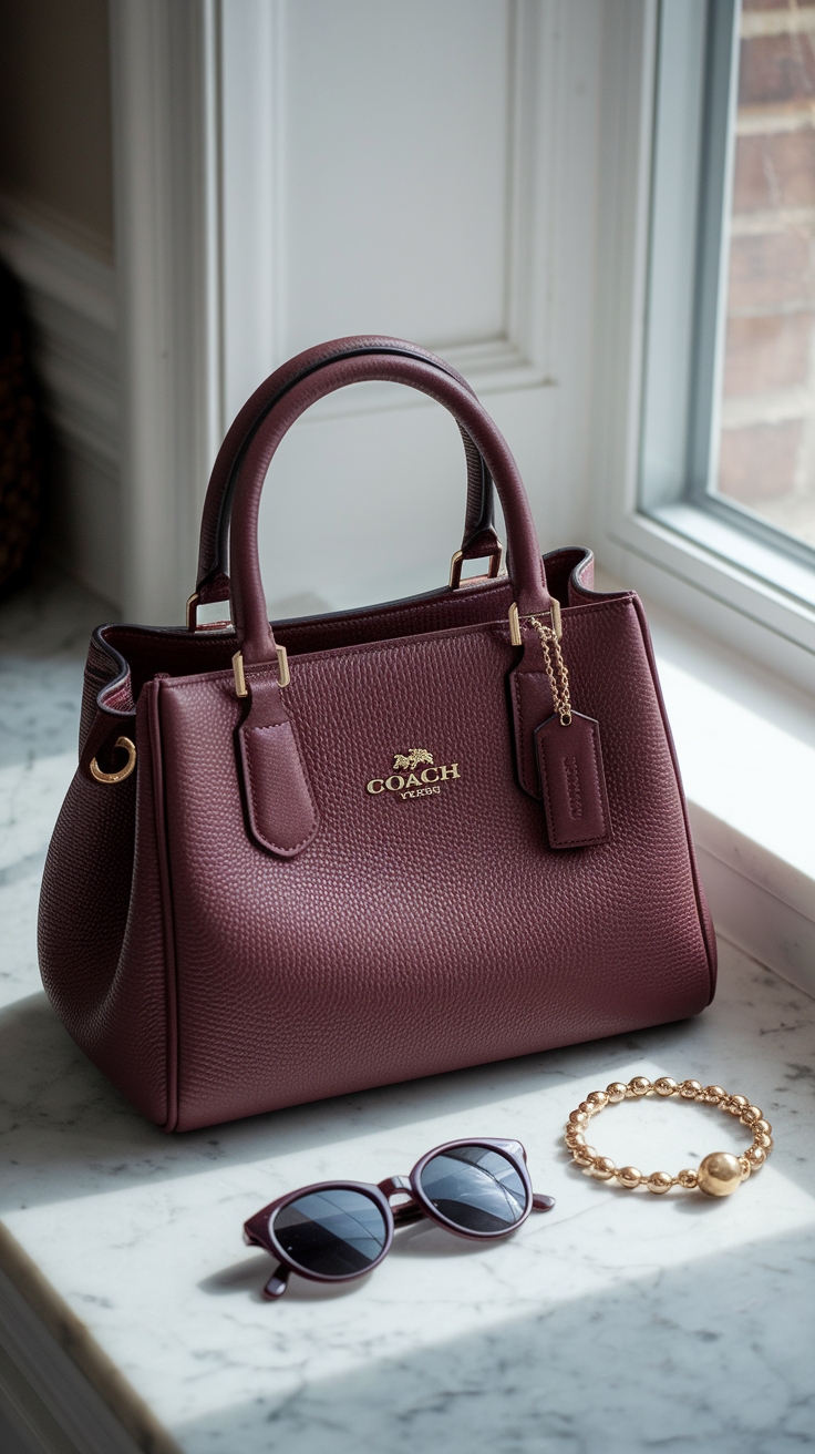 Elegant Coach New York Bags for Chic Looks outfit idea