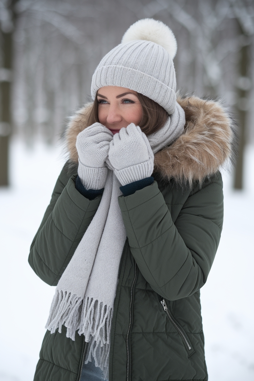 Cold Weather Outfits Winter Freezing: Stay Warm and Chic outfit idea
