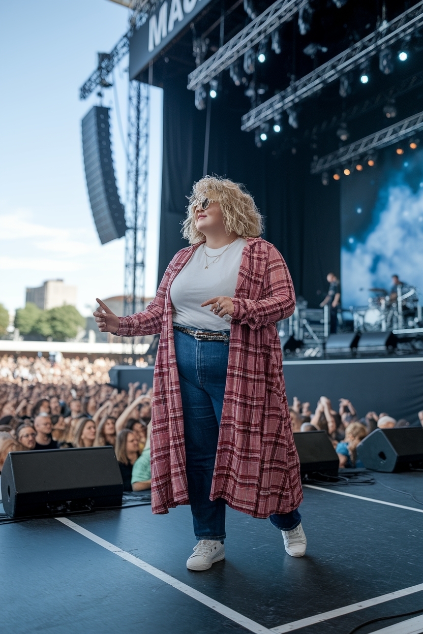 Concert Outfit Ideas Plus Size: Stylish Choices for You outfit idea