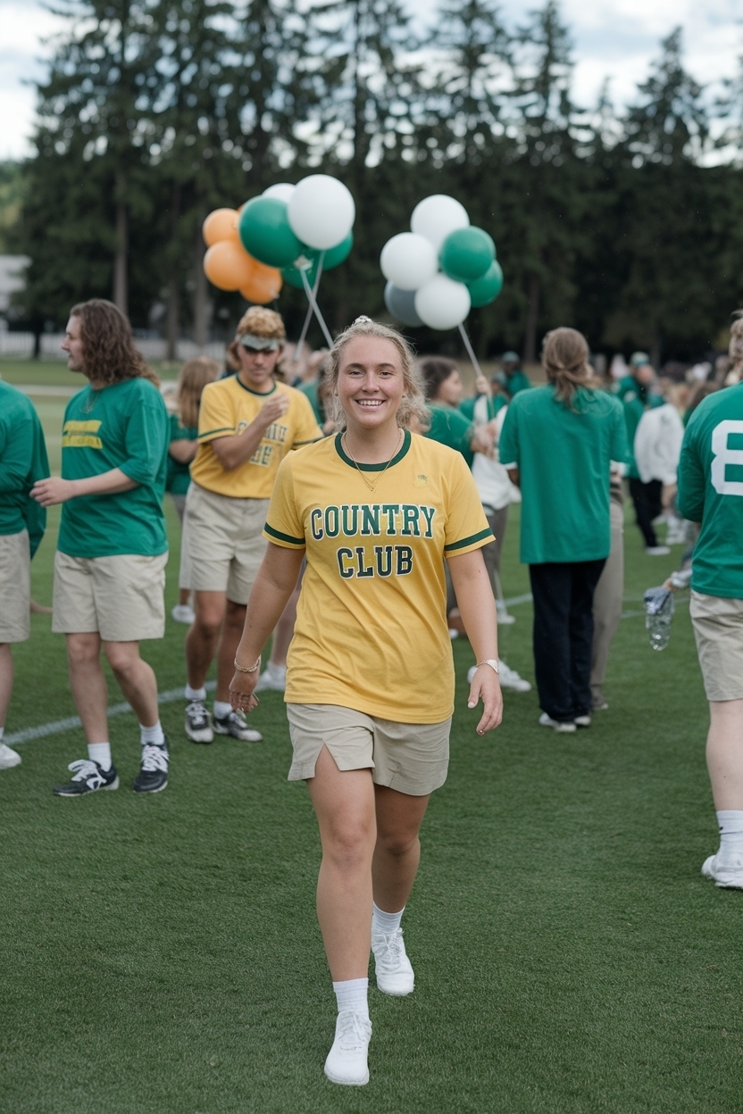 Country Club Outfit Spirit Week: Dress to Impress outfit idea