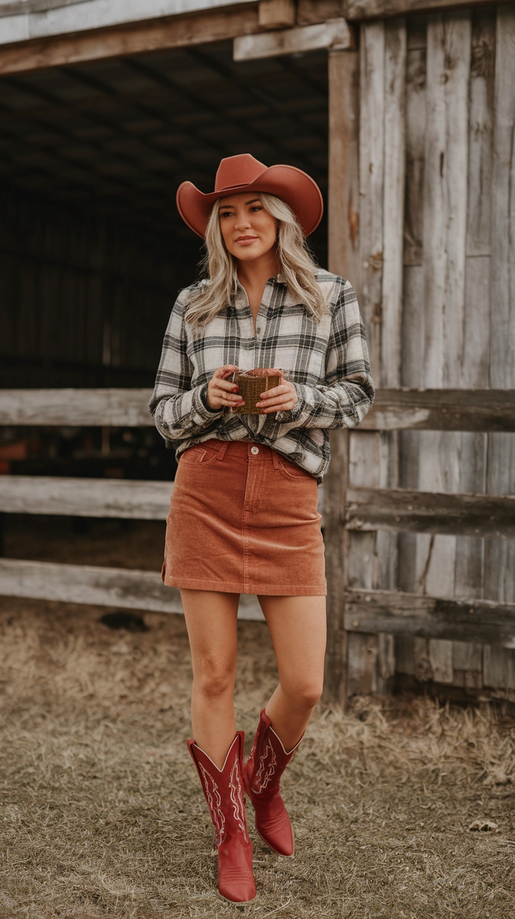 Country Music Festival Outfits Fall: Rustic Meets Chic outfit idea
