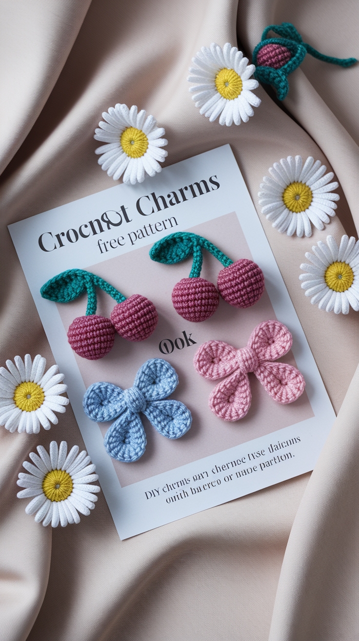 Crochet Bag Charms Free Pattern: Fun Designs to Try outfit idea