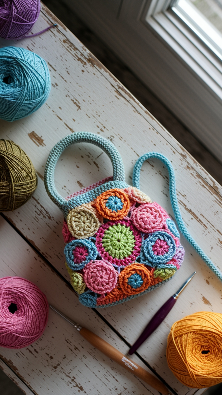 Explore the Crochet Mini Bag Pattern for Beginners outfit idea