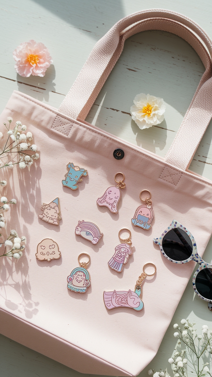 Fun and Creative Cute Bag Accessories to Craft outfit idea