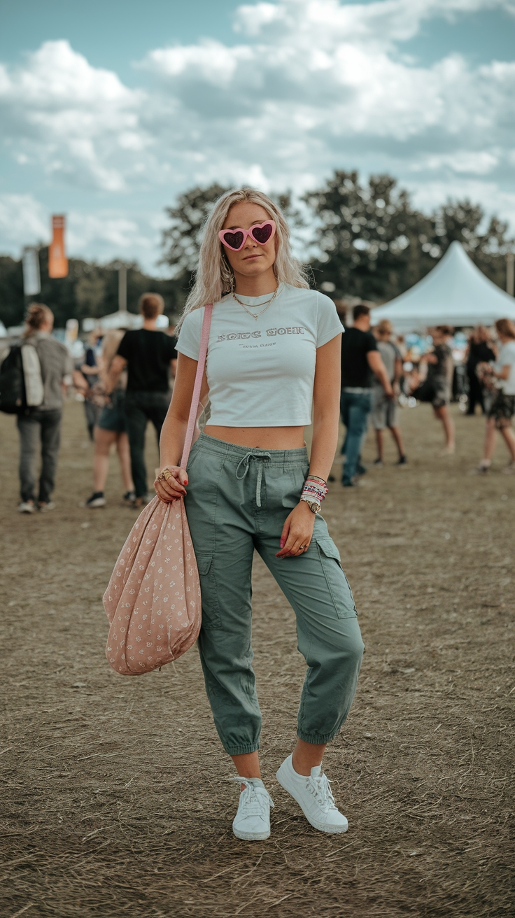 Casual Cute Festival Outfits for a Relaxed Vibe outfit idea