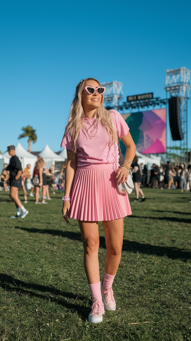 Vibrant Cute Music Festival Outfits to Stand Out outfit idea
