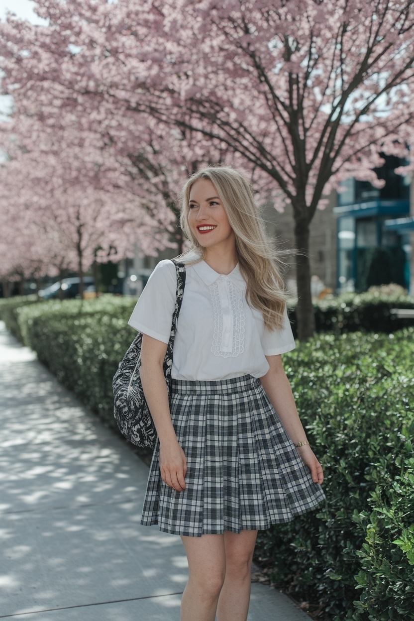 Cute Spring Outfits for School That Brighten Your Day outfit idea