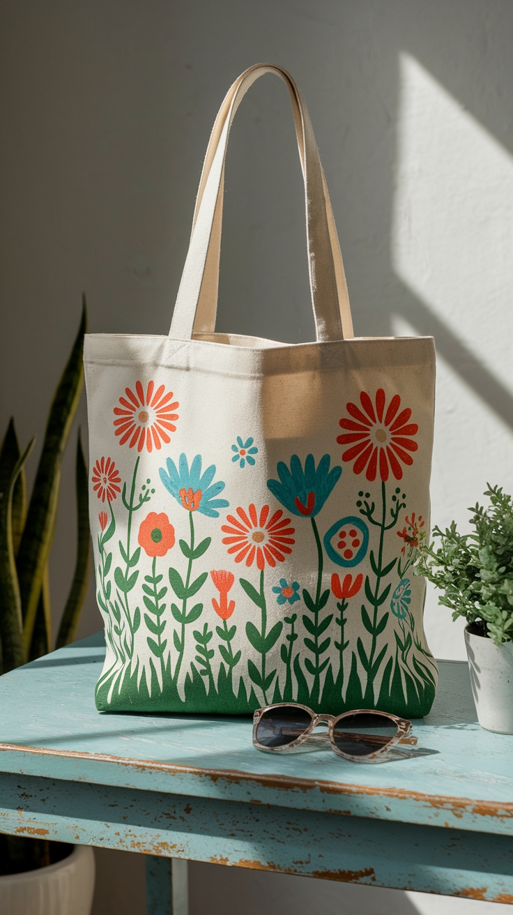 Cute Tote Bag Design Paint Ideas for Creative Souls outfit idea