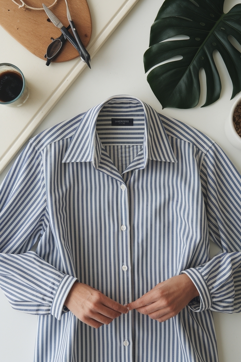 Different Ways to Cut a Shirt for a Trendy Look outfit idea