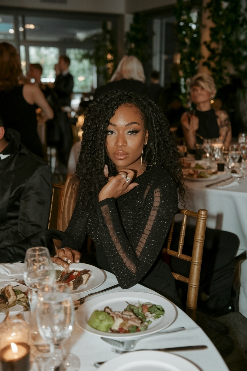 Chic Dinner Outfits Black Women Baddie for Any Occasion outfit idea