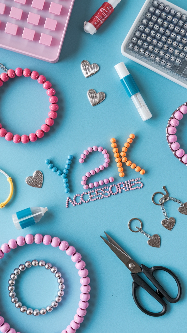 Trendy DIY Y2K Accessories You Can Make at Home outfit idea