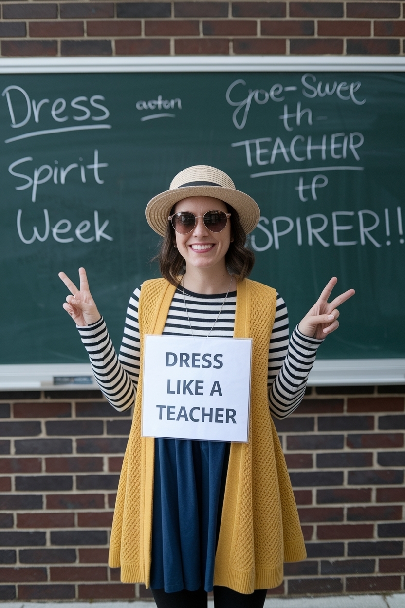 Dress Like a Teacher Spirit Week: Fun Outfit Inspirations outfit idea