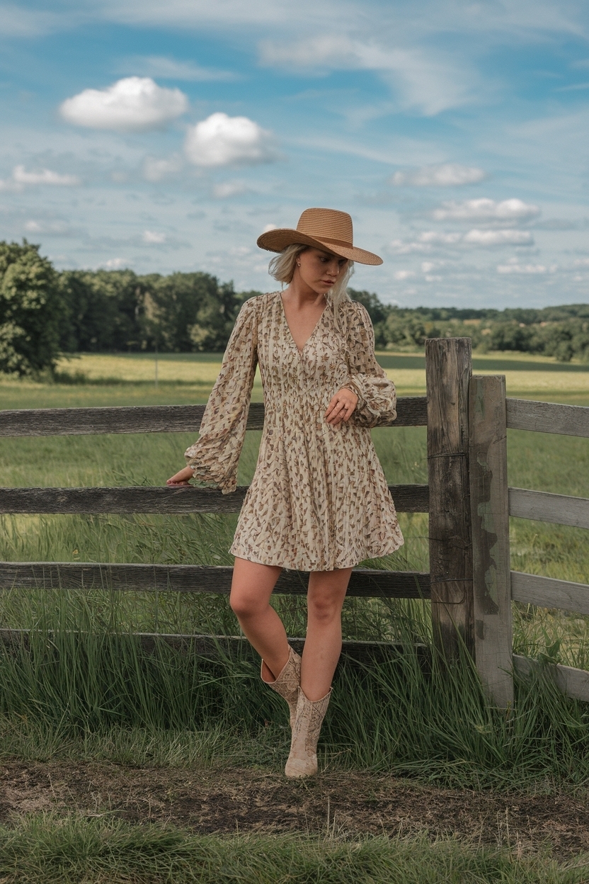 DTI Country Side Outfit Ideas for Fall Gatherings outfit idea