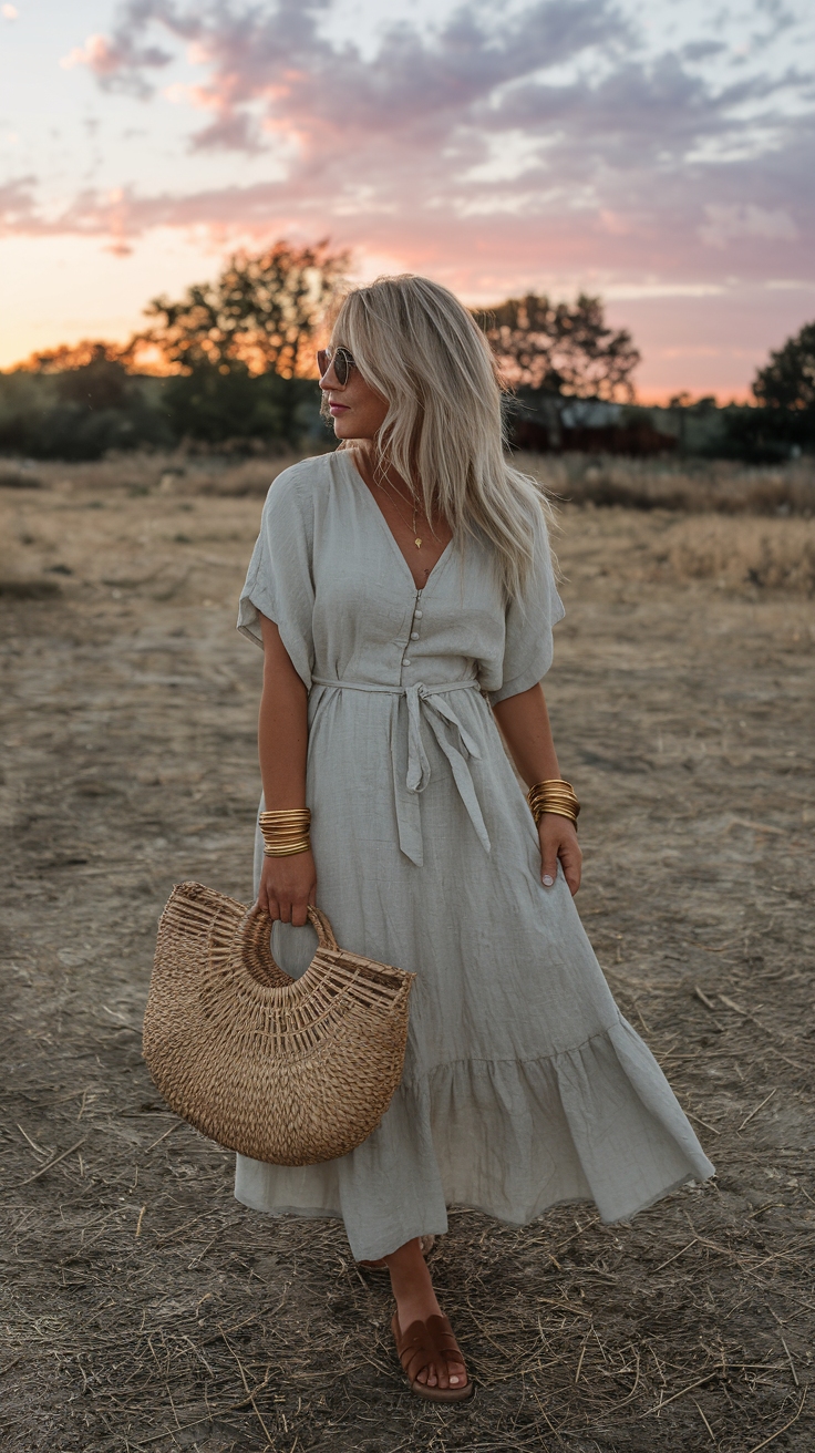 Earthy Festival Outfits for a Bohemian Vibe outfit idea