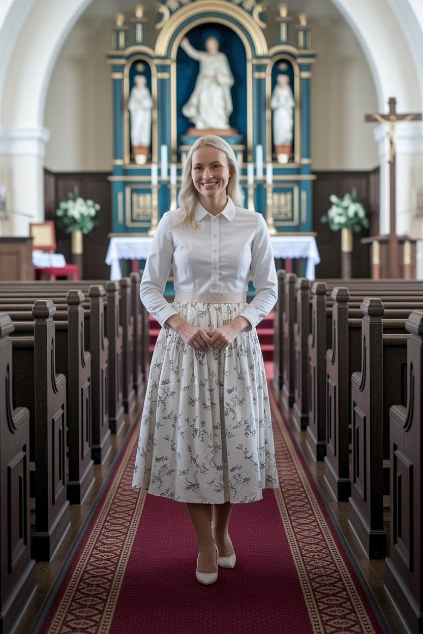 Easter Church Outfit Women: Dress to Impress This Season outfit idea