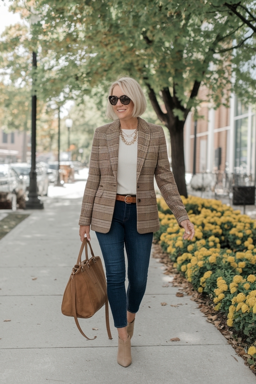 Fall Business Casual Outfits Women Over 50: Chic Styles outfit idea