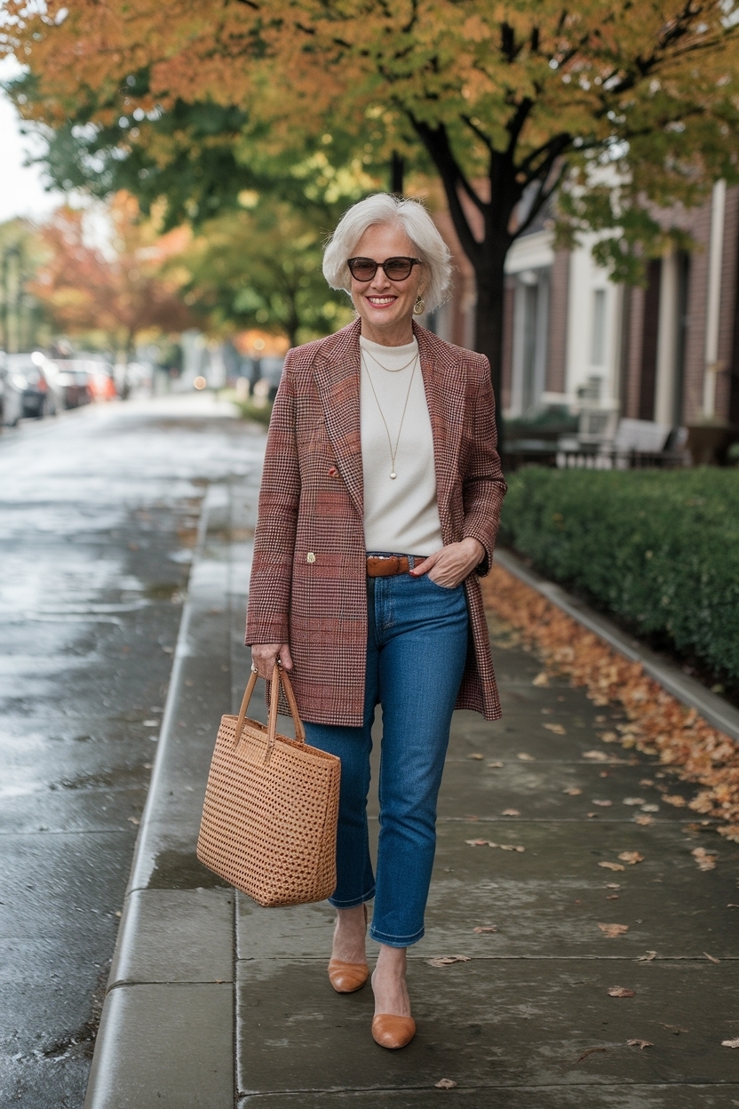 Fall Casual Outfits for Women Over 50 Style Guide outfit idea