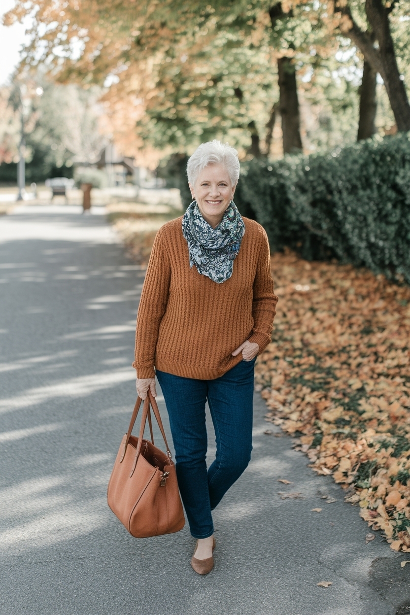 Fall Casual Outfits Women Over 60: Timeless Trends outfit idea