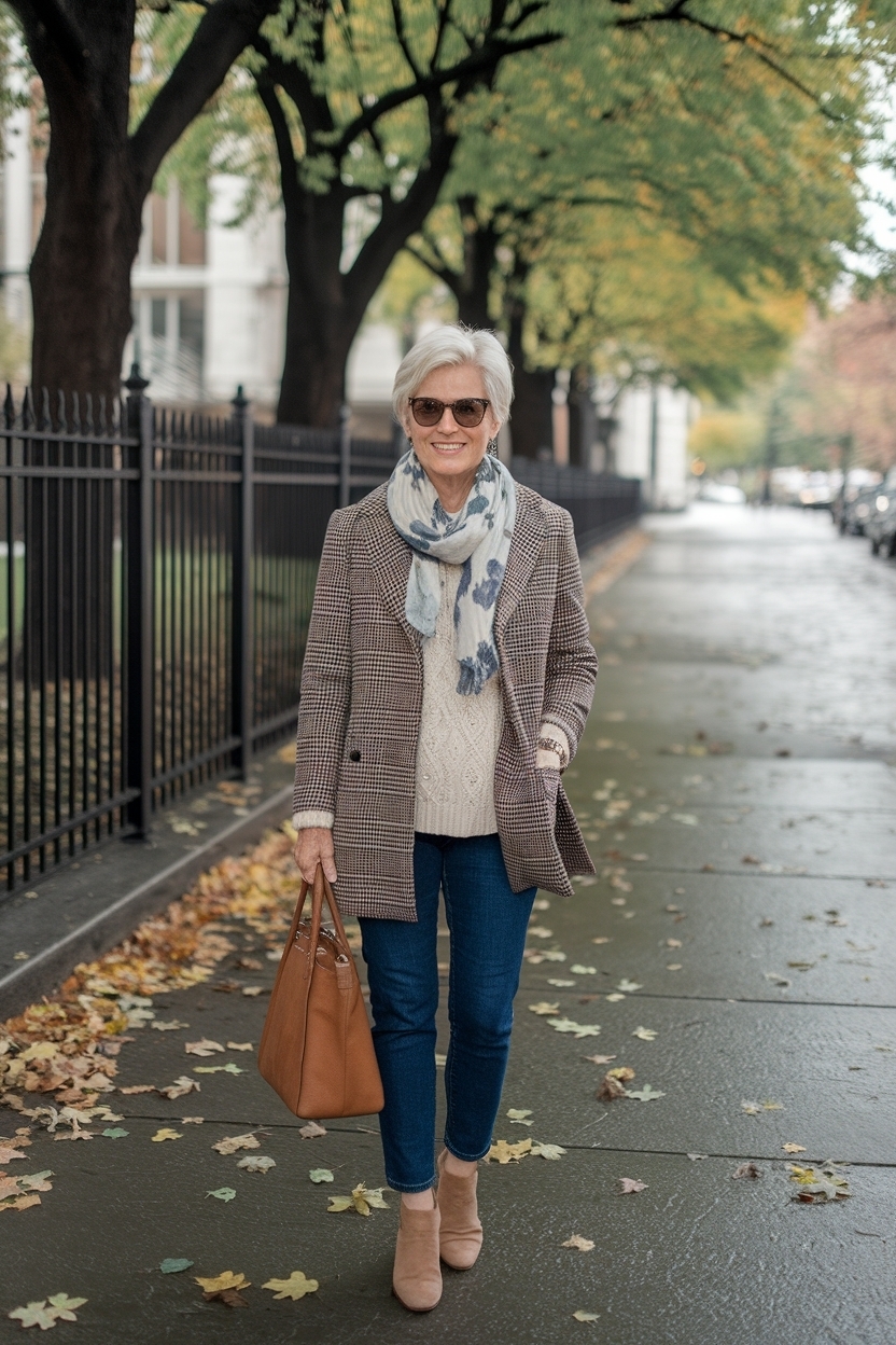 Fall Outfits for Women Over 60 Casual Winter Styles outfit idea