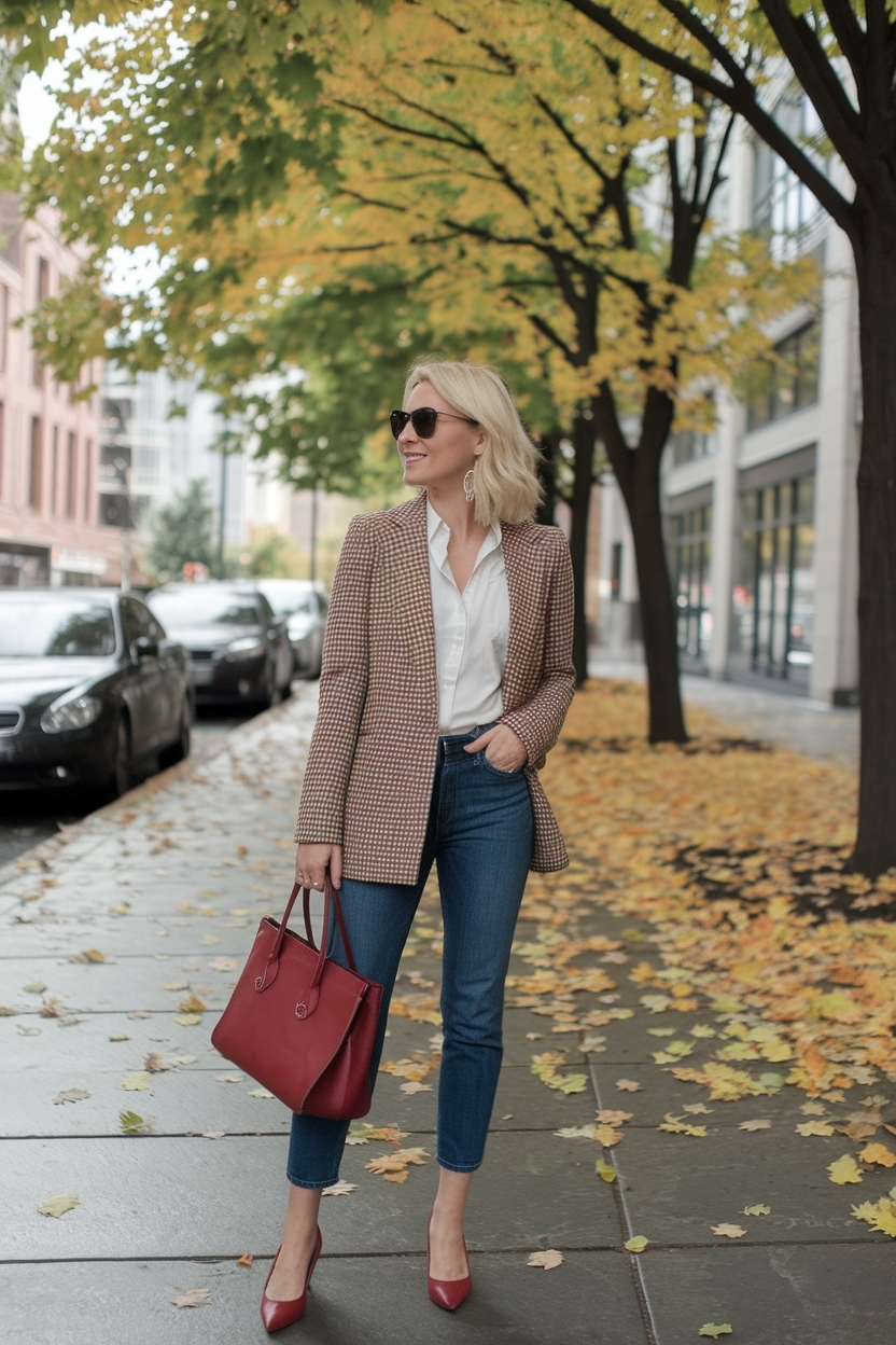 Top Fall Outfits Women Business Casual for Office Wear outfit idea