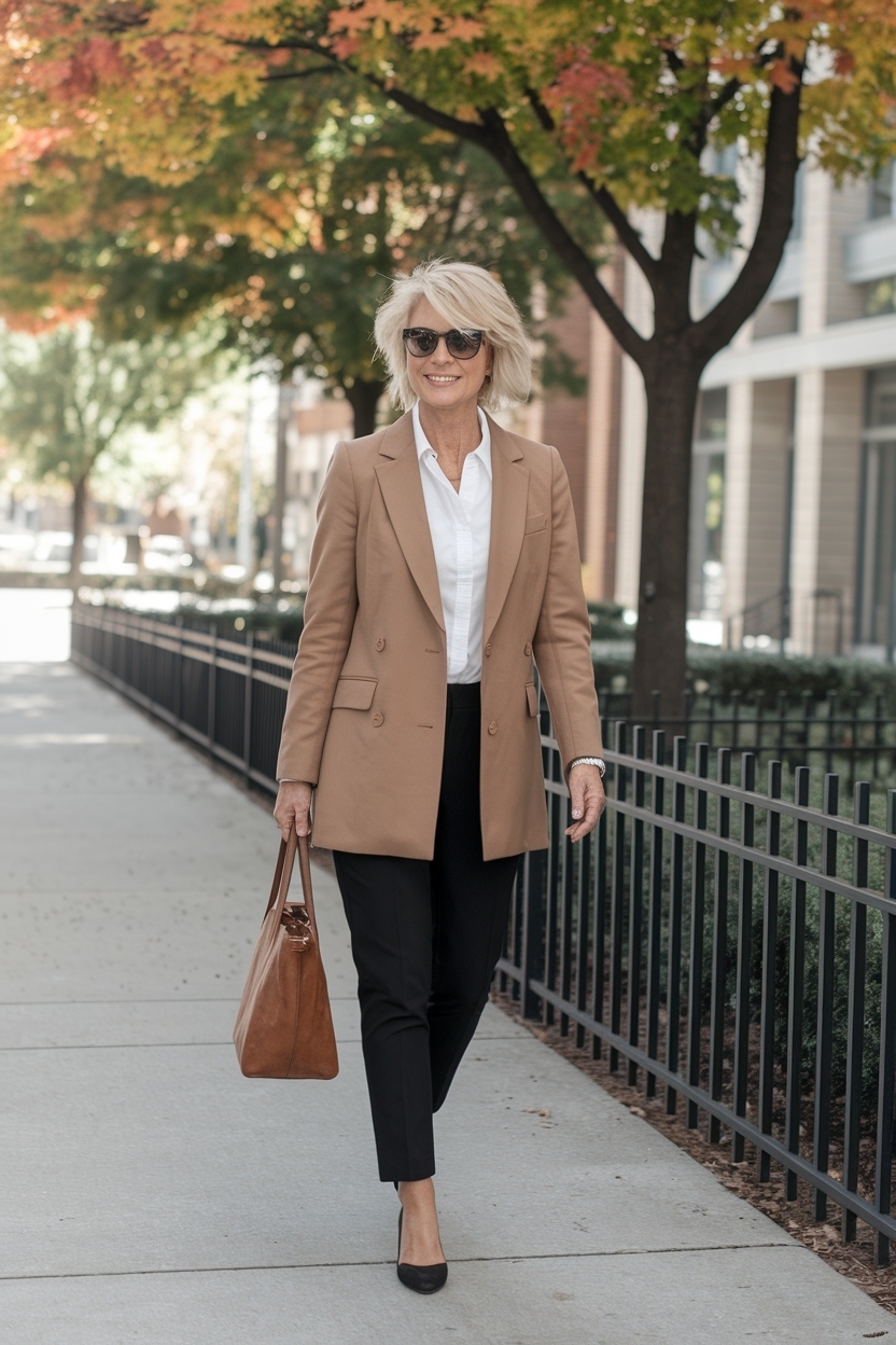 Fall Outfits Women Over 50 Classy Business: Elevate Your Wardrobe outfit idea