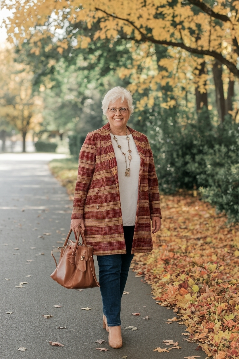 Fall Outfits Women Over 60 Casual Plus S: Timeless Choices outfit idea