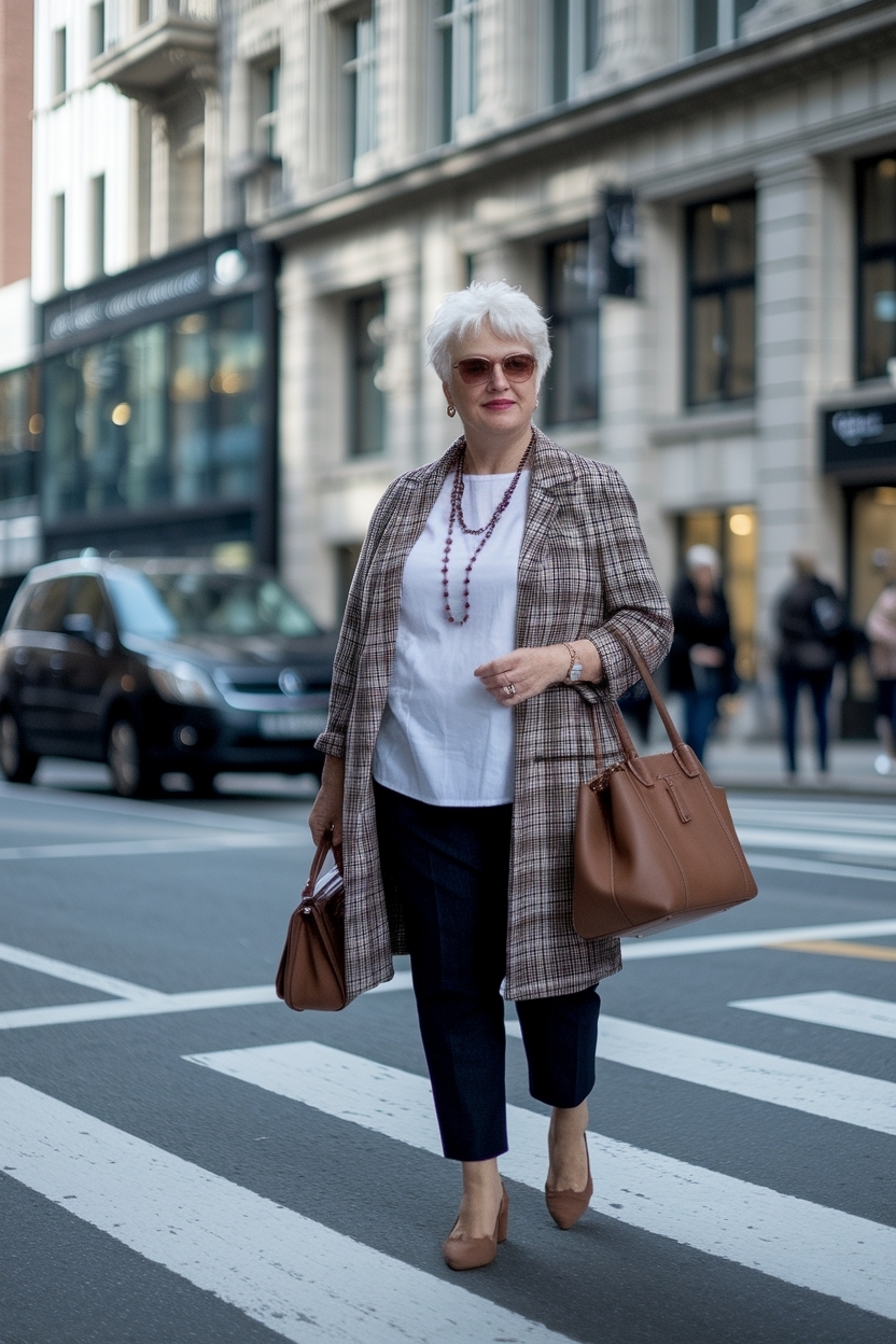 Fashion for Plus Size Women Over 60: Chic Outfit Ideas outfit idea