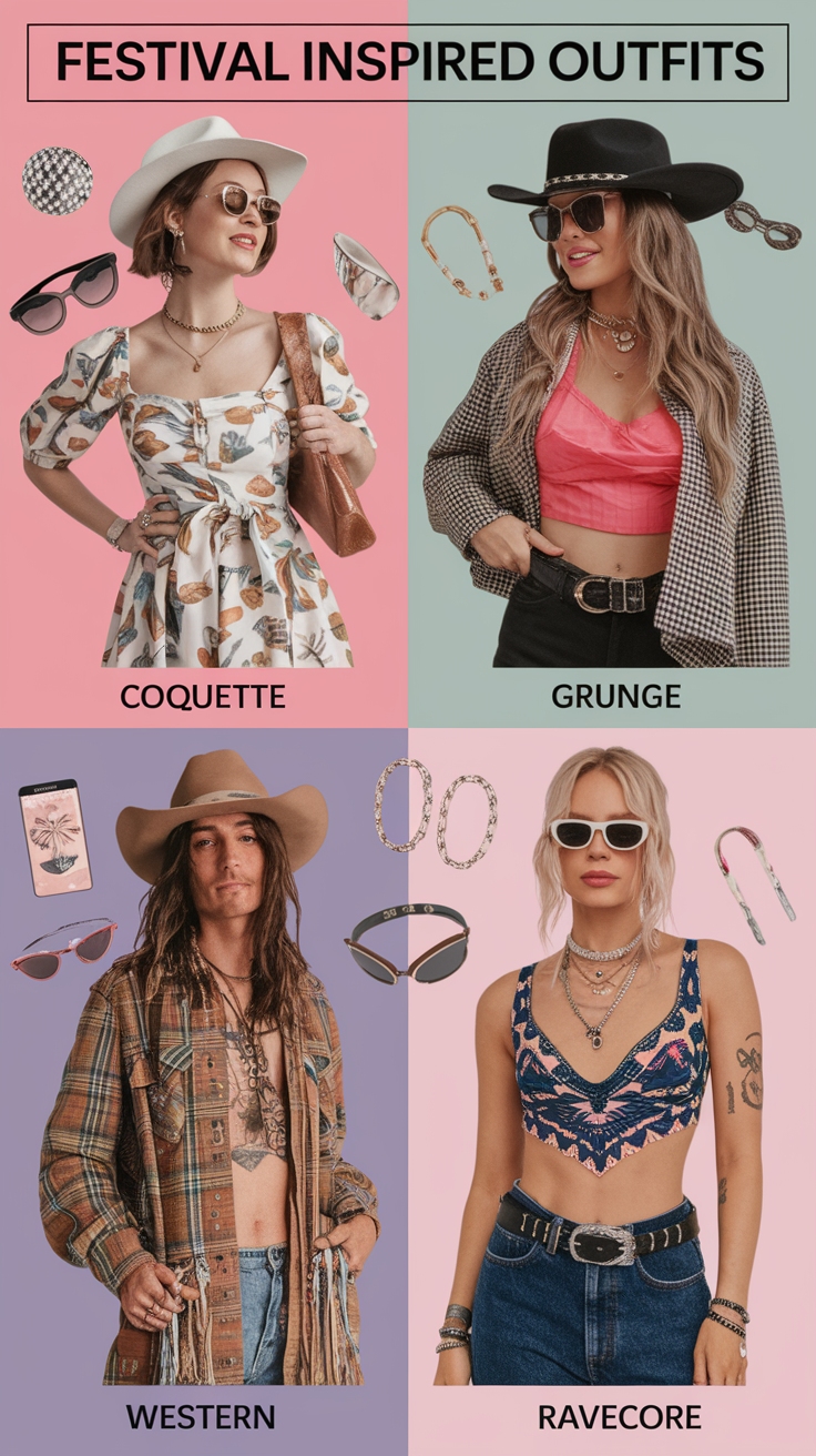 Festival Inspired Outfits: Get Creative This Season outfit idea