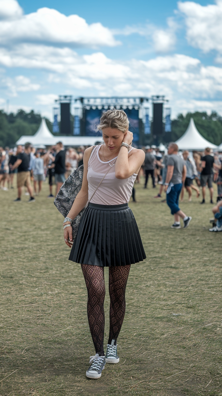 Feminine Touch: Festival Outfits Skirt Styles to Try outfit idea