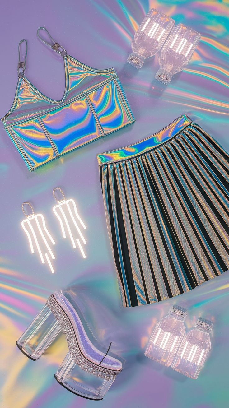 Exploring Futuristic Aesthetic Fashion Trends outfit idea