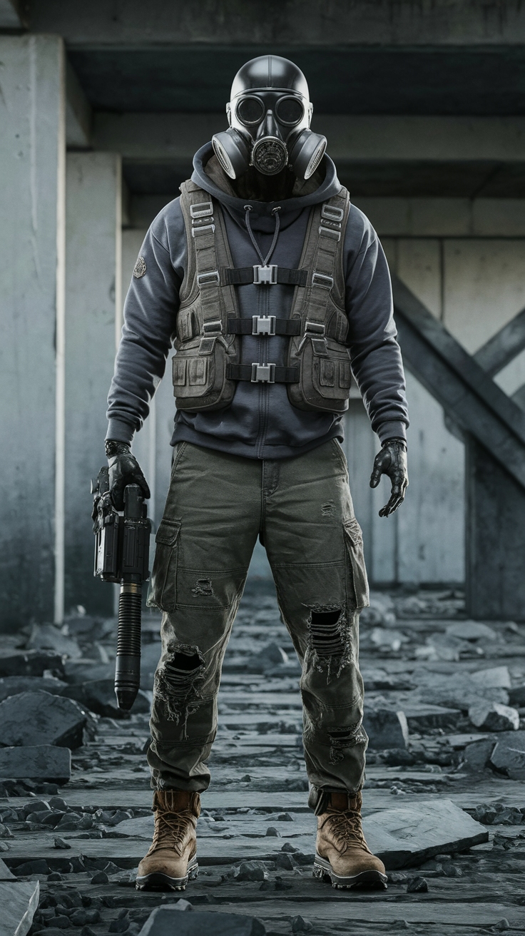 Futuristic Dystopian Fashion: Trends from the Edge outfit idea