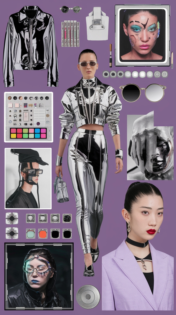 The Allure of Futuristic Fashion Aesthetic outfit idea