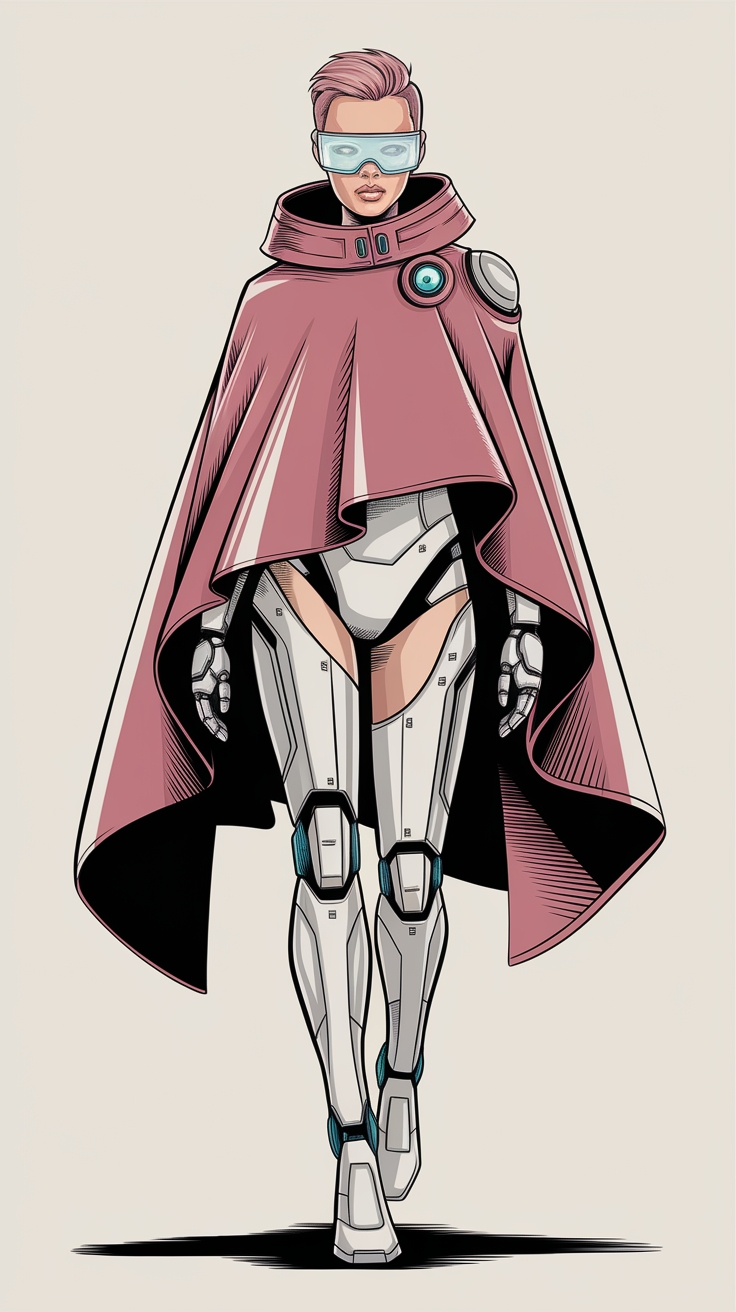 Futuristic Fashion Illustration: Artists to Follow outfit idea