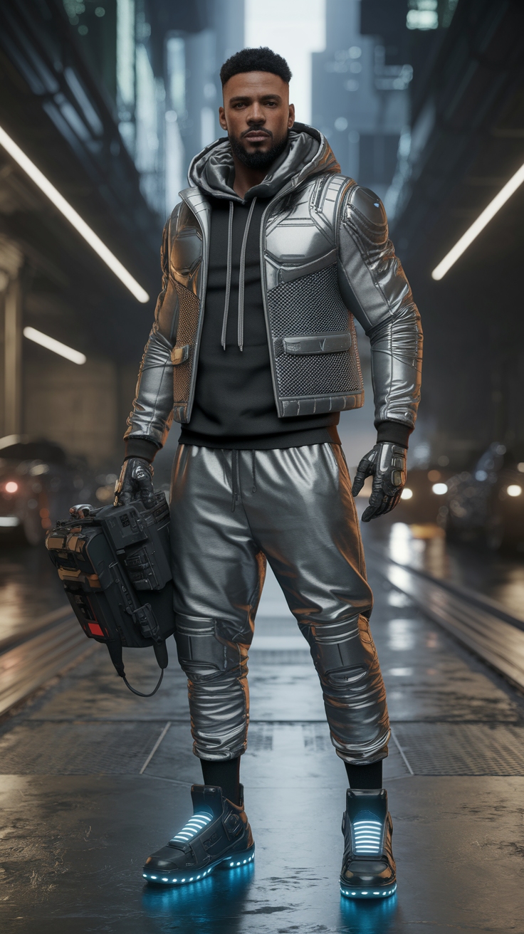 Futuristic Fashion Male: Styles for the Modern Man outfit idea