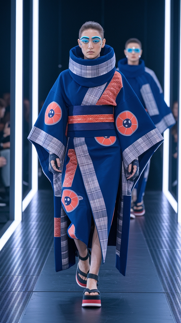 Futuristic Japanese Fashion: A Cultural Fusion outfit idea