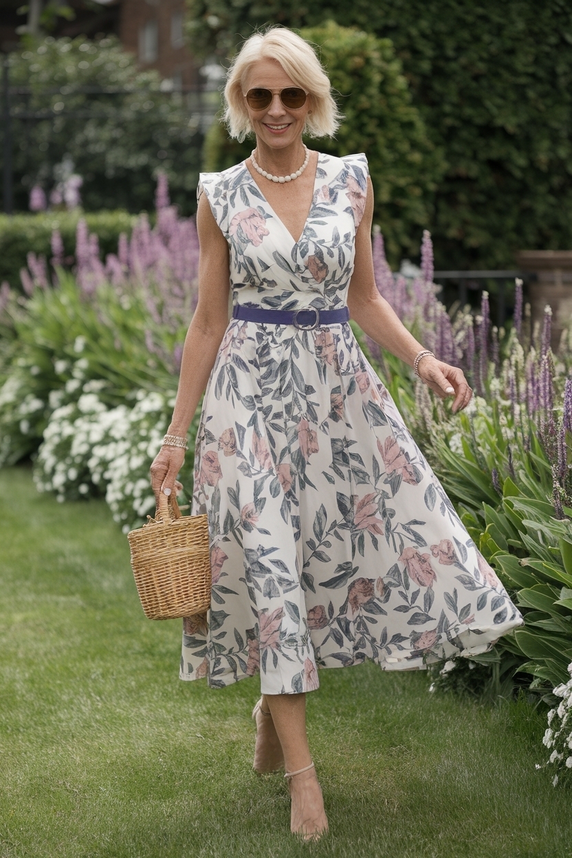 Garden Party Dresses for Women Over 50 S: Style Guide outfit idea